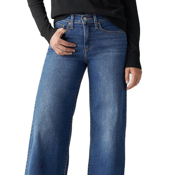 Levi's Denim - Levi's 318 Shaping Mid Rise Wide Leg Jeans